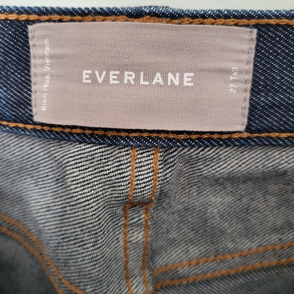 Everlane High Rise Skinny Stretch Dark Wash Jeans 27 Tall - Picture 8 of 9
